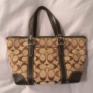 NWOT Coach Small Bucket Bag